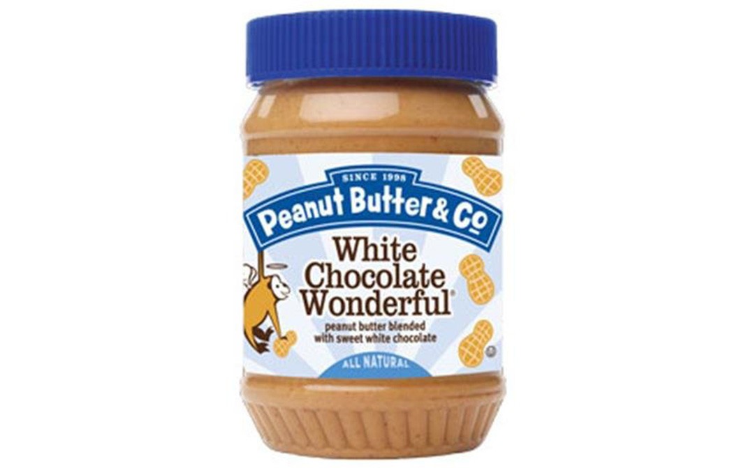 Peanut Butter & Co. White Chocolate Wonderful Peanut Butter Blended With Sweet White Chocolate   Plastic Jar  454 grams
